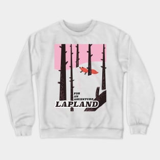 Lapland vintage cartoon Crewneck Sweatshirt